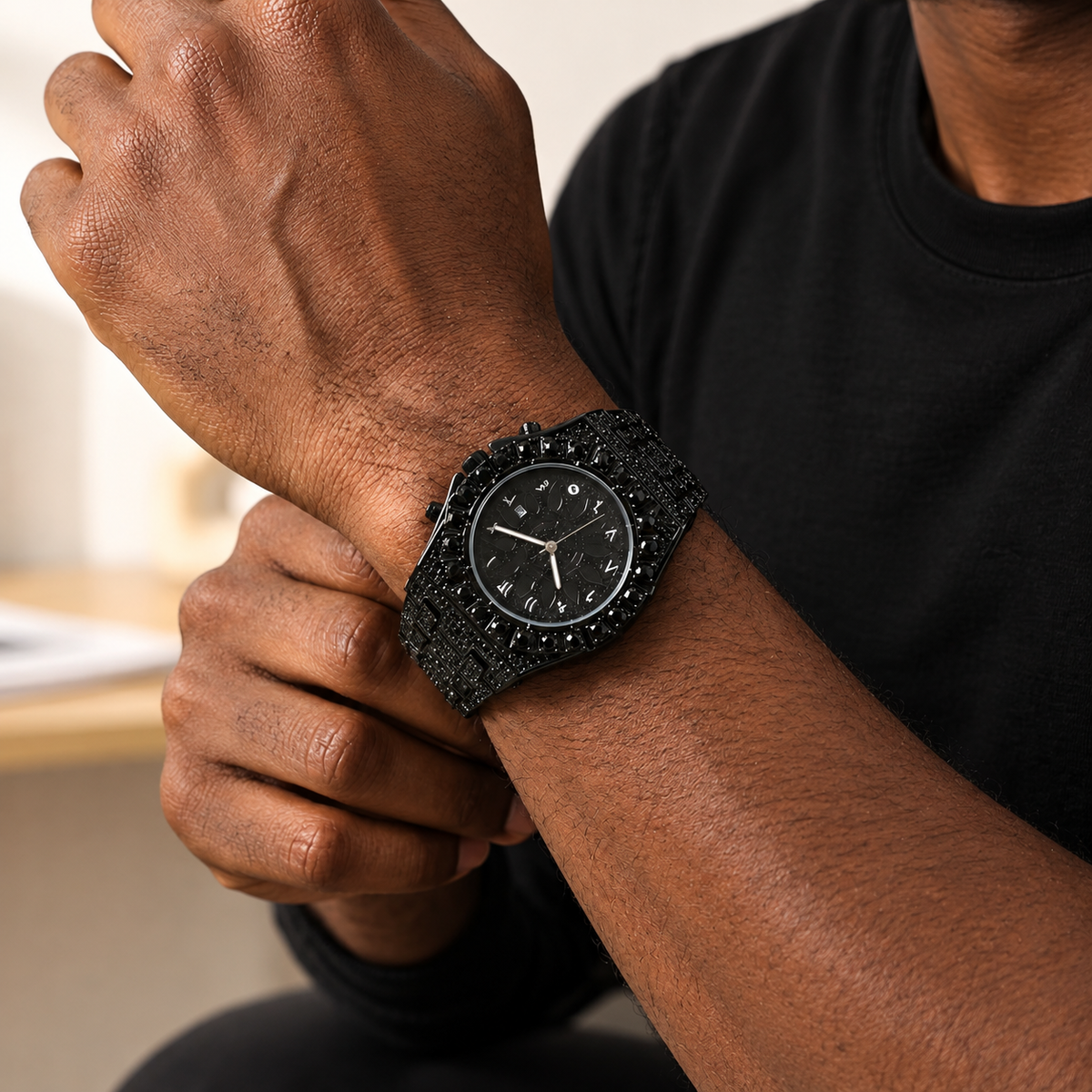 Sovereign Obsidian Timepiece